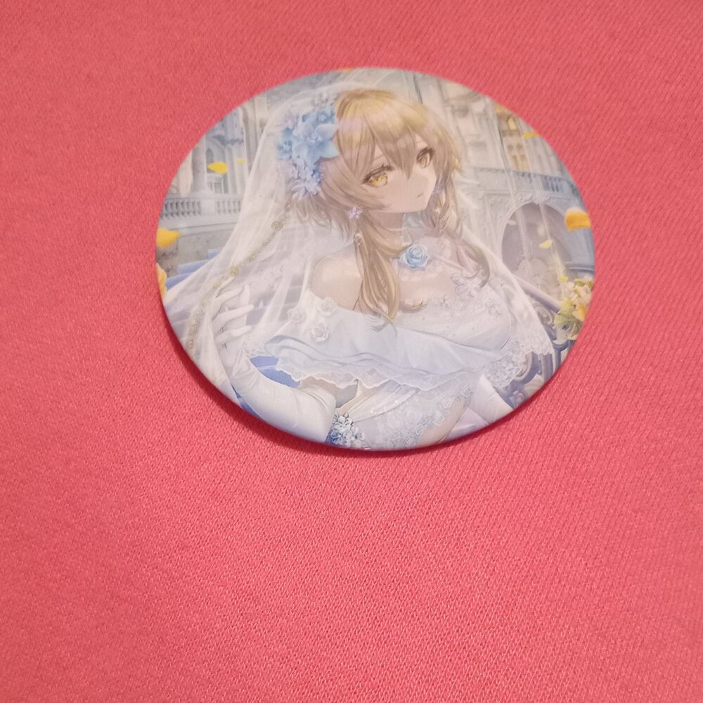 Genshin Impact Lumine Button/Pin
